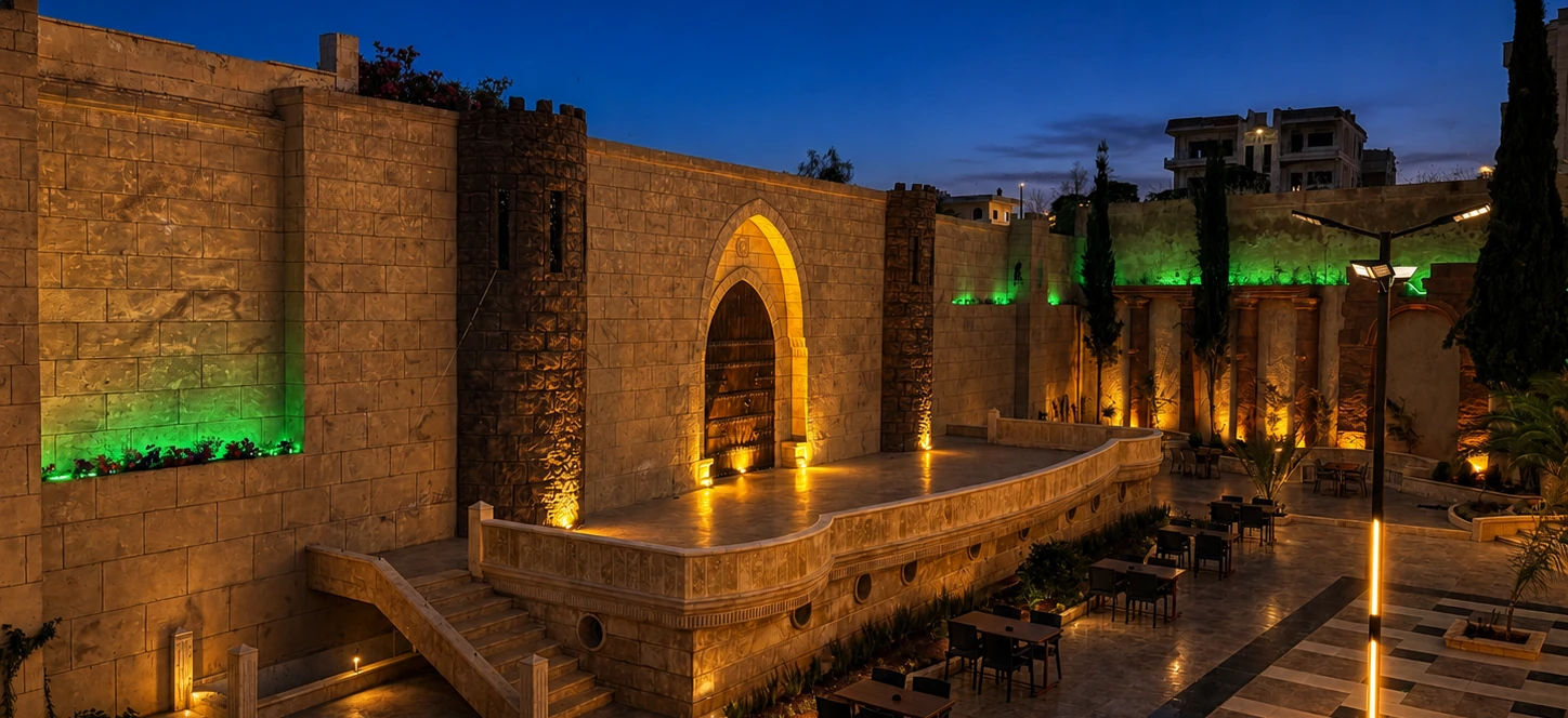 أجواء المنتجع الخارجية